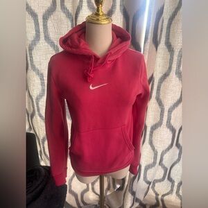 Nike Women's pink Crimson Hoodie XS